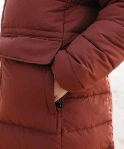 Cheap Finisterre Women's Elara Coat DarkRosewood