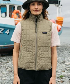 Fashion Finisterre Women's Firecrest Vest WillowGreen