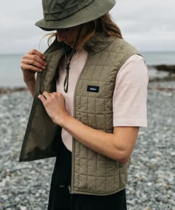 Fashion Finisterre Women's Firecrest Vest WillowGreen