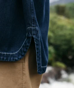 Clearance Finisterre Women's Gwavas Overshirt Denim
