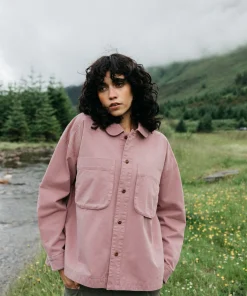 Fashion Finisterre Women's Gwavas Overshirt HeatherMist