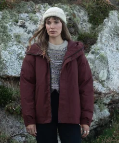Clearance Finisterre Women's Ignis Jacket BlackCherry