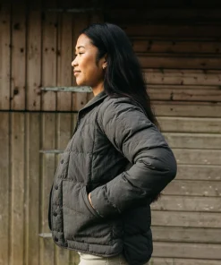 Shop Finisterre Women's Lapwing Insulated Jacket Raven