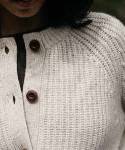 Flash Sale Finisterre Women's Mora Crew Neck Cardigan Ecru