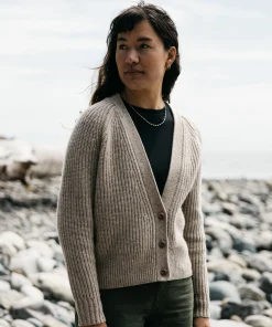 Hot Finisterre Women's Mora Knit Cardigan Oatmeal