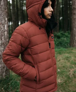 Outlet Finisterre Women's Nebulas Insulated Jacket DarkRosewood
