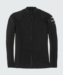 Outlet Finisterre Women's Nieuwland 2mm Yulex® Long Sleeve Top Black