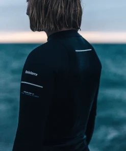 Outlet Finisterre Women's Nieuwland 2mm Yulex® Long Sleeve Top Black
