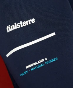 Clearance Finisterre Women's Nieuwland 2mm Yulex® Long Sleeve Swimsuit Navy/Sky/Rust