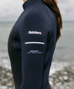 Sale Finisterre Women's Nieuwland 5.5/4.5mm Yulex® Back Zip Wetsuit Ink