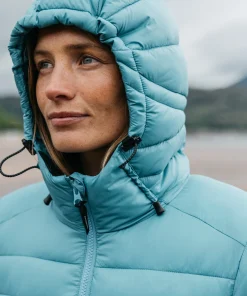 Discount Finisterre Women's Nimbus Hooded Jacket OceanStorm