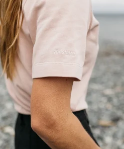 Online Finisterre Women's Recycled Orca T-Shirt PinkSmoke