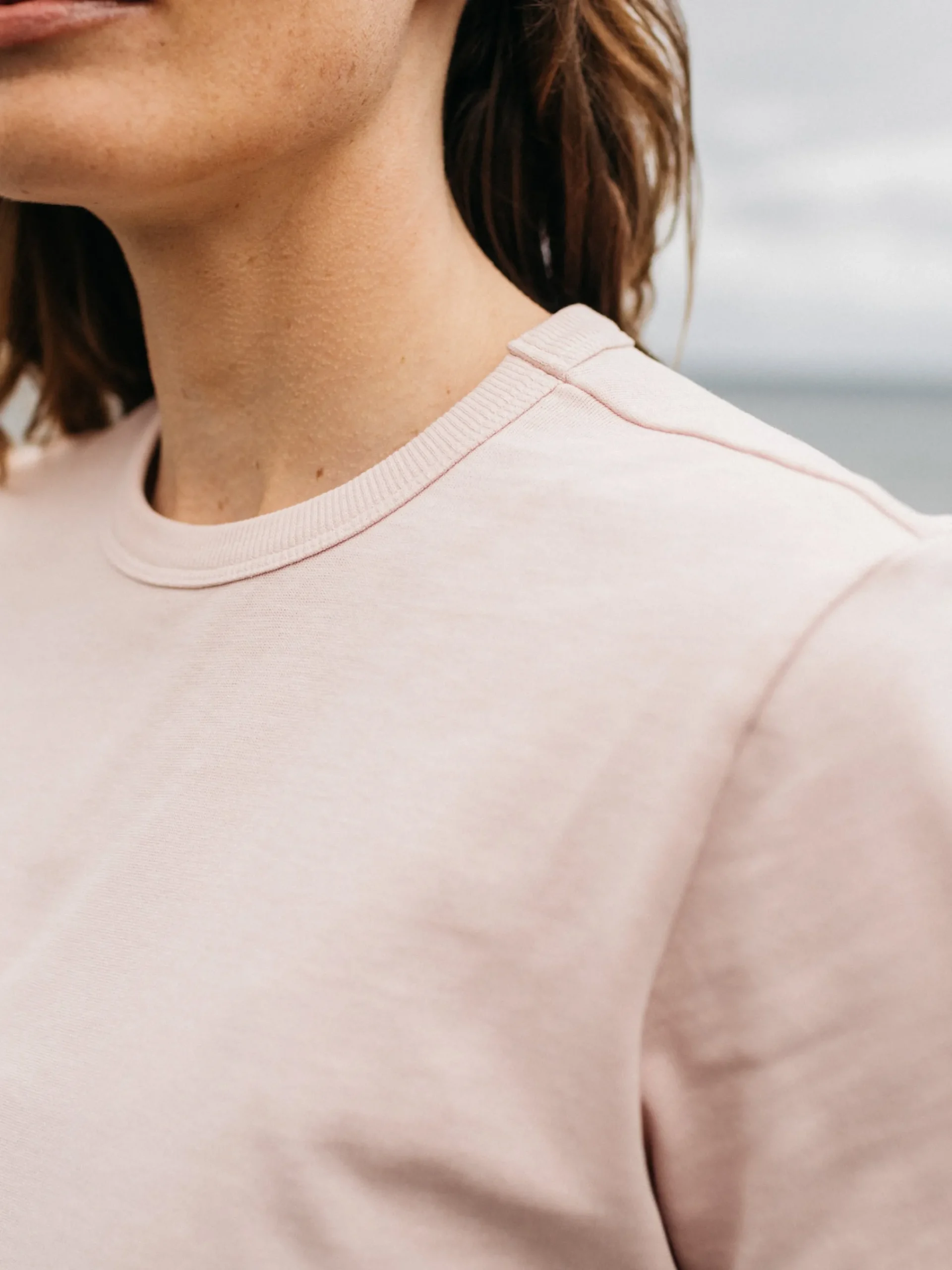 Online Finisterre Women's Recycled Orca T-Shirt PinkSmoke
