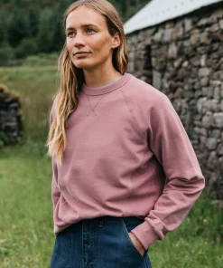 Online Finisterre Women's Serpentine Sweatshirt HeatherMist