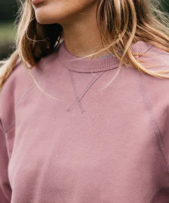 Online Finisterre Women's Serpentine Sweatshirt HeatherMist