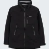 Shop Finisterre Women's Stormbird Waterproof Jacket Black