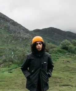 Shop Finisterre Women's Stormbird Waterproof Jacket Black