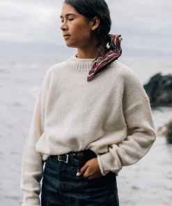 Online Finisterre Women's Taran Sweater Ecru