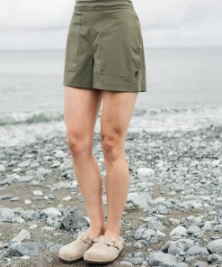 Online Finisterre Women's Walker Hybrid Shorts Olive