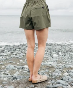 Online Finisterre Women's Walker Hybrid Shorts Olive