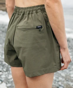 Online Finisterre Women's Walker Hybrid Shorts Olive