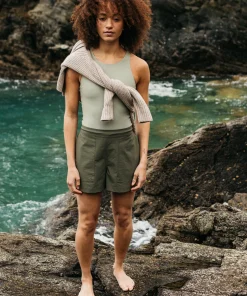 Online Finisterre Women's Walker Hybrid Shorts Olive