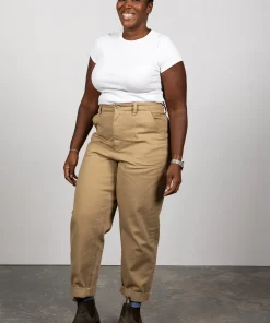 Sale Finisterre Women's Yarrel Canvas Pant Flint